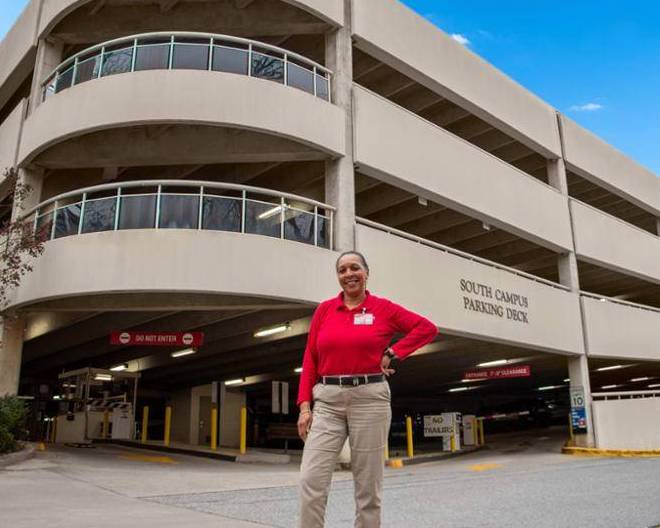 UGA South Parking Deck Picture